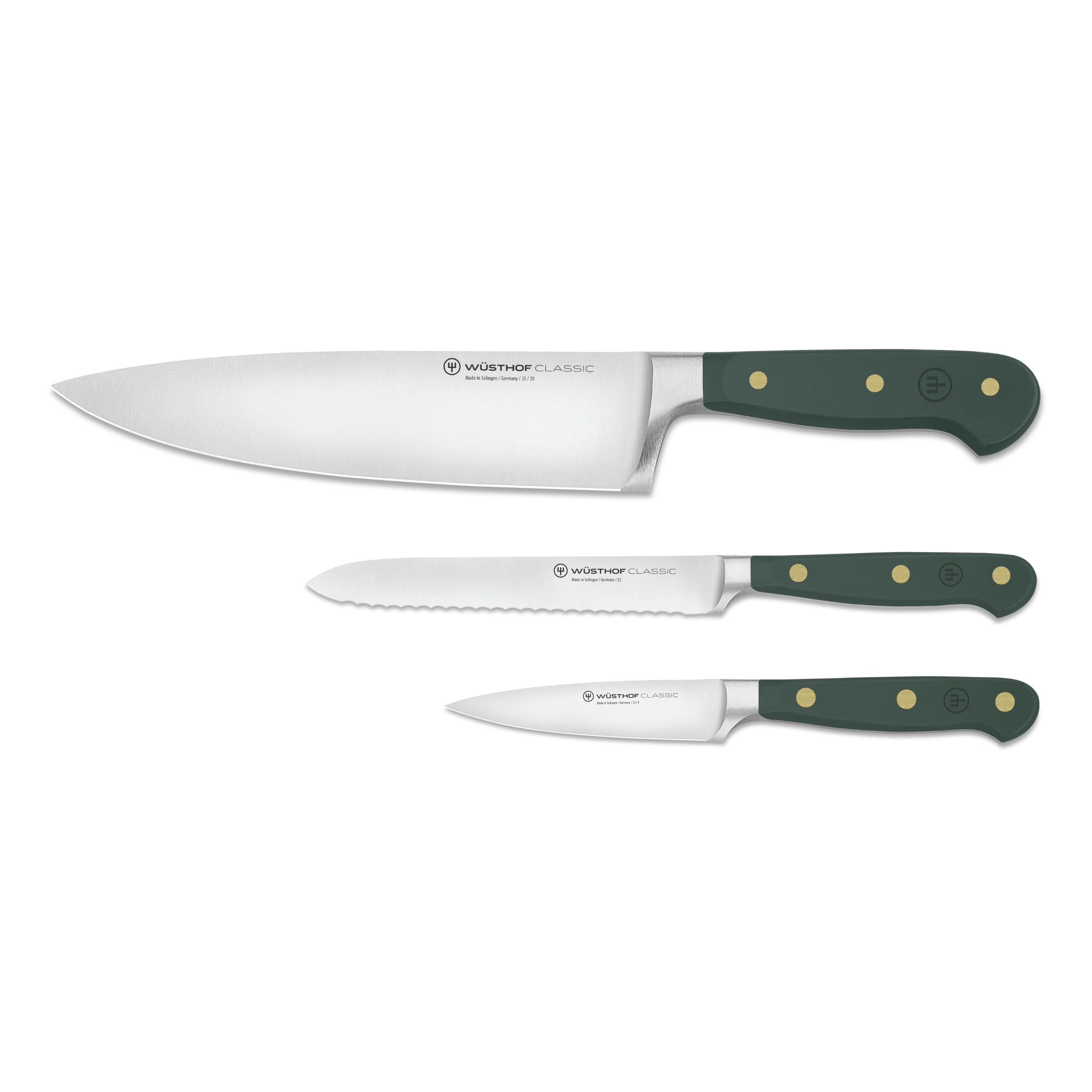 Classic Messersatz mit 3 Messern