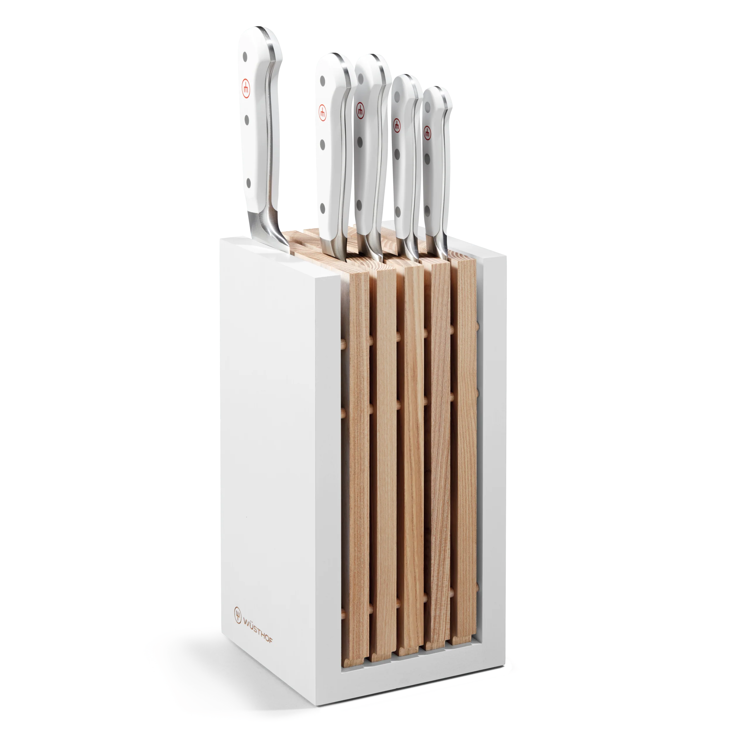 Classic Messerblock mit 5 Messern with Santoku