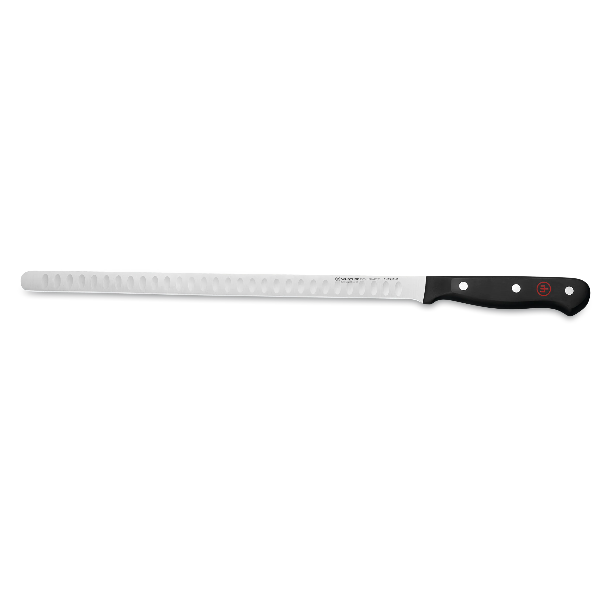 Gourmet Lachsmesser 29 cm | mit Kullenschliff