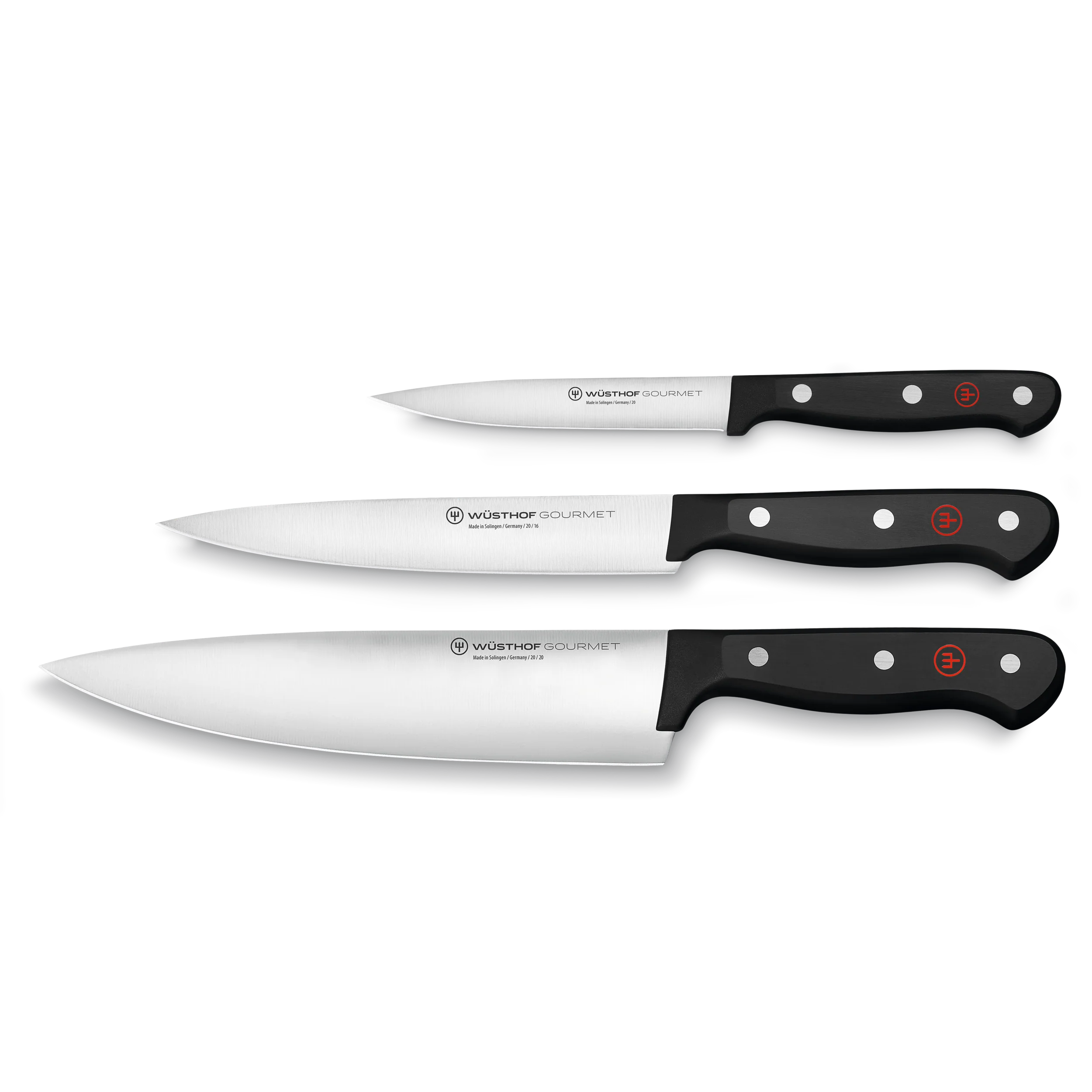Gourmet Messersatz 3 tlg.