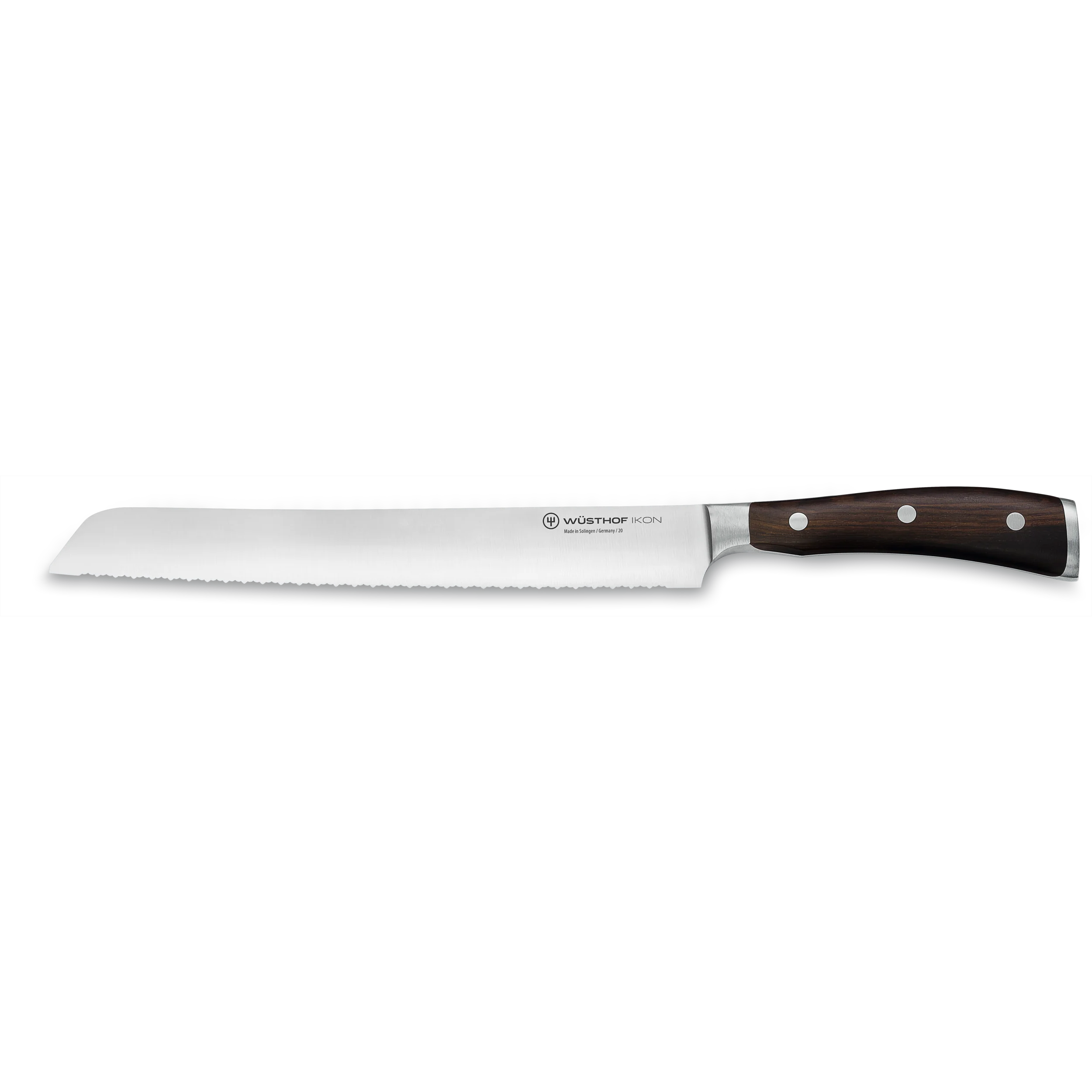 Ikon Brotmesser 23 cm | mit Präzisions-Doppelwelle