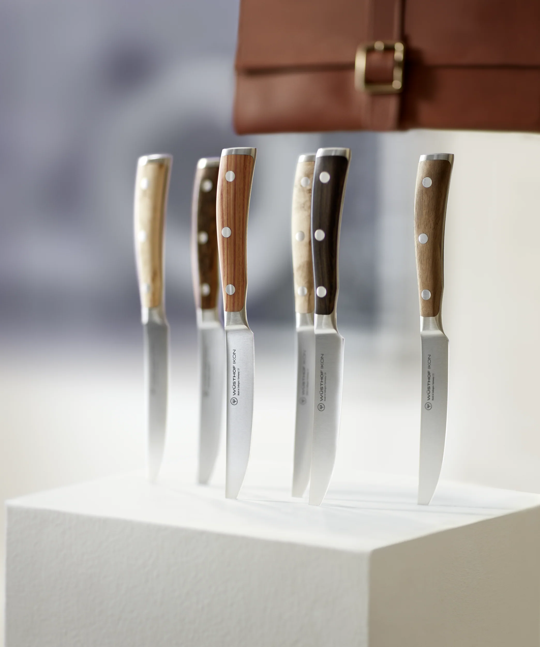 Ikon Selection Steakmesserset mit 6 Messern im Lederetui - Image 16
