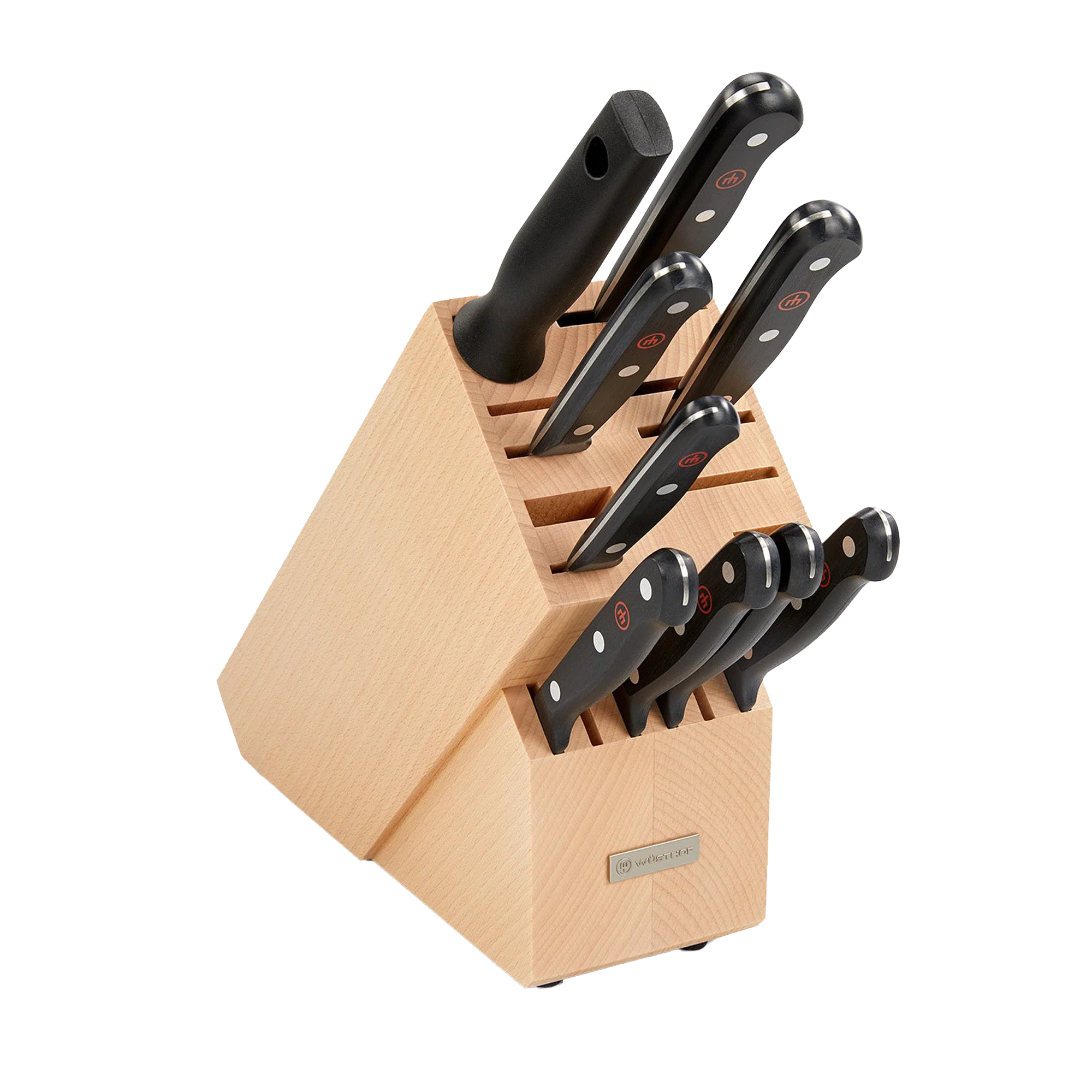 Gourmet Messerblock mit 9 Artikeln