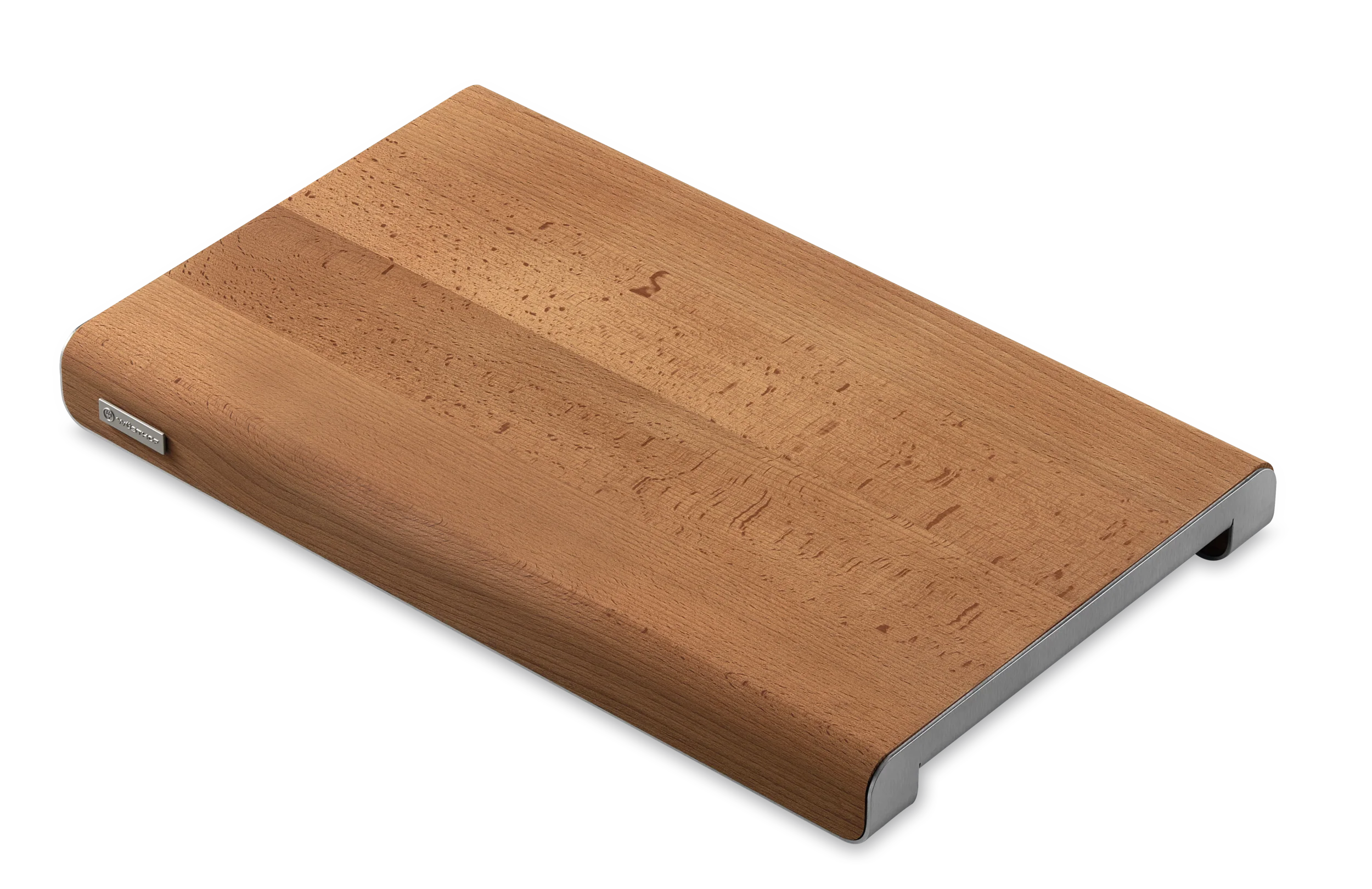 Schneidbrett 40 x 25 x 4 cm | Thermobuche mit Edelstahl - Image 2