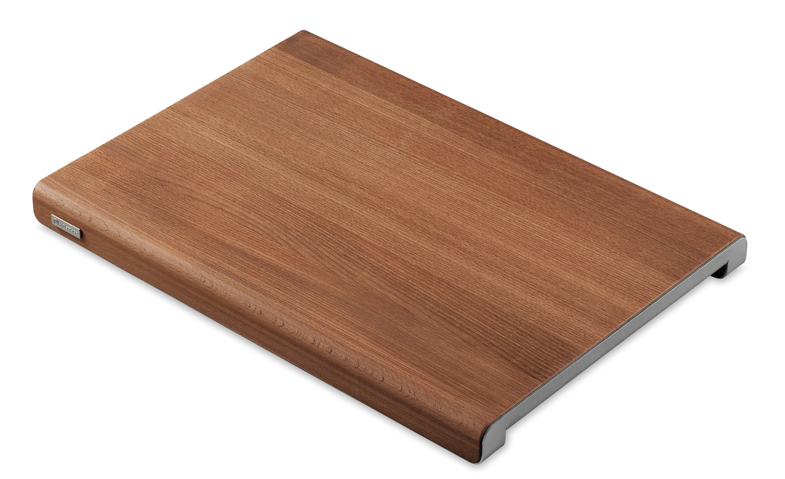 Schneidbrett 50 x 35 x 4 cm | Thermobuche mit Edelstahl - Image 2